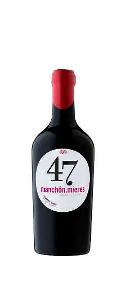 Bottle of 47 Manchón Mieres 20 Meses, Spanish red from Ribera del Duero.