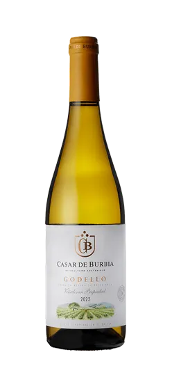 Bottle of Casar de Burbia Godello, Spanish white from Bierzo.
