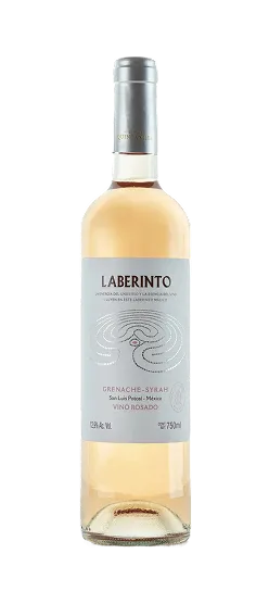Bottle of Laberinto, Mexican rosé from San Luis Potosí.
