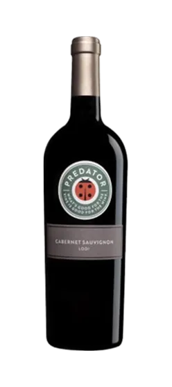Bottle of Predator Cabernet Sauvignon, Californian red from Lodi.