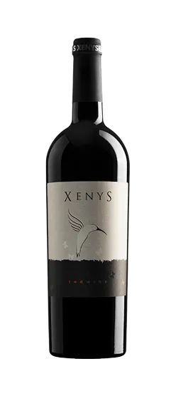 Bottle of Xenys Monastrell, Spanish red from Jumilla.